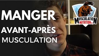 Comment manger avant et après la musculation [upl. by Evelyn]