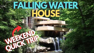 Touring Frank Lloyd Wrights Fallingwater House [upl. by Wendall]