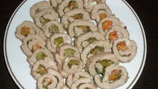 Как приготовить МЯСНЫЕ РУЛЕТЫ Красиво и вкусно Отличная холодная закуска [upl. by Shirl902]