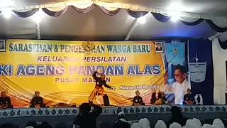 Pentas Seni Pencak Silat Keluarga Persilatan Ki Ageng Pandan Alas Cab Ngawi di Pusat Madiun [upl. by Yelram]