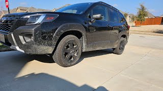 Subaru Forester Wilderness 5000 Mile Review  Daily Driving Mud and Rain [upl. by Aizti408]