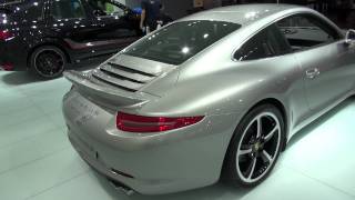 Porsche 991 911 with Porsche Exclusive optional front and rear spoiler without wideangle lens [upl. by Oguh]