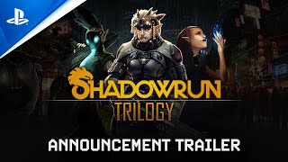 Shadowrun Trilogy  Preorder Trailer  PS5 PS4 [upl. by Rizika]