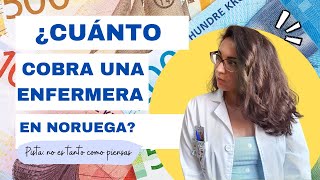 👩🏽‍⚕️ Enfermera enseña su nómina 💰 ¿Cuánto gana una enfermera en Noruega 🇳🇴  crislaenfermera [upl. by Tunnell]