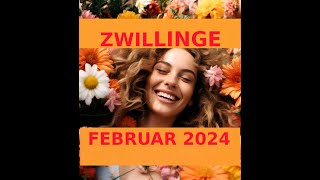 ZWILLINGE FEBRUAR 2024 ★ Schaue nach vorne und nicht zurück ★ TAROT ORAKEL [upl. by Eintroc]