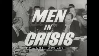 quot MEN IN CRISIS McCARTHY VS WELCH ” 1954 ARMYMCCARTHY HEARINGS amp MCCARTHY ERA DOCUMENTARY XD37154 [upl. by Einneg]