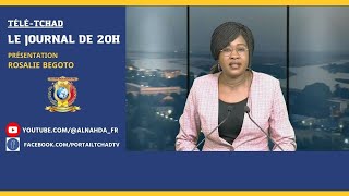 🌍 EN DIRECT  TÉLÉ TCHAD  Le 20H du JT  Mercredi 21 Décembre 2022  Rosalie Begoto [upl. by Dew]