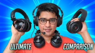 OneOdio A71  Claw SM50 vs OneOdio Pro 10 EKSA E900 Pro Review Comparison Mic Tests [upl. by Ahsit]