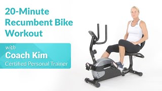 20Minute Recumbent Bike Workout [upl. by Monika]