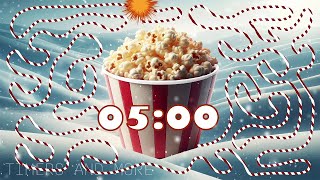 5 Minute Winter themed Popcorn 🍿 bomb 💣 timer [upl. by Ybbil]