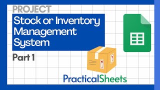 STOCK INVENTORY MANAGEMENT SYSTEM with Google Sheets [upl. by Iur]