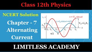 Class 12 Alternating Current Numericals  Alternating Current Ncert Solution  Class12 Physics [upl. by Brnaba]