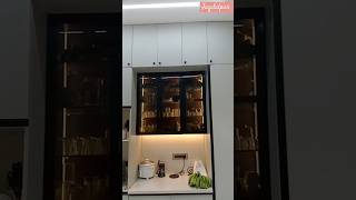 G Profile Glass Shutter Kitchen Design Video 🤗💯 kitchen [upl. by Eiramassenav170]