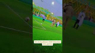 MrMSudheer DSP Started the game gamesville football thoothukudidistrict tutypeople [upl. by Namie]