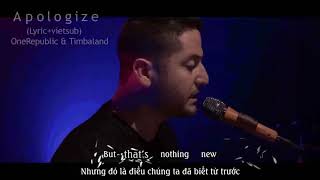 Apologize Lyricsvietsub TimbalandOne Republic TikTok [upl. by Aniretak]