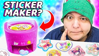 Can We Make Resin Stickers in Sticker Machine Korean Sticker Maker [upl. by Ecnarual]