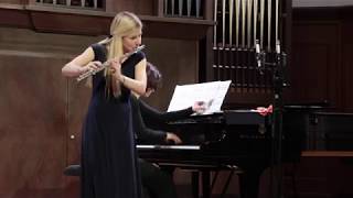 F Poulenc Sonata for flute and piano [upl. by Dorinda157]