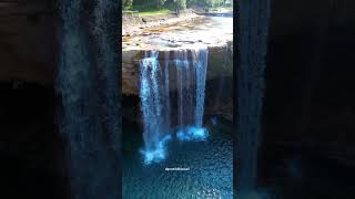 Krangsuri Falls Meghalaya meghalaya krangsuri waterfall video youtubeshorts shorts [upl. by Schulman]