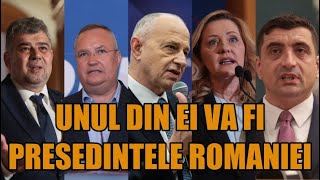 Candidatii care au cele mai mari sanse la functia de Presedinte al Romaniei [upl. by Milas]