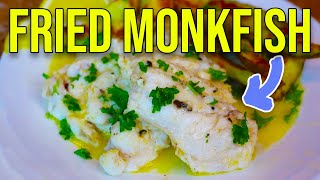 Quick amp Easy Monkfish with Lemon Butter Sauce Simply Delicious Day 4 [upl. by Kenna]