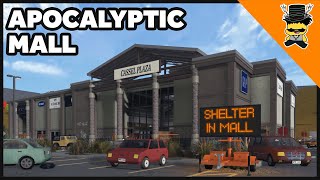 Building an Apocalyptic Shopping Mall in Bloxburg [upl. by Astor]