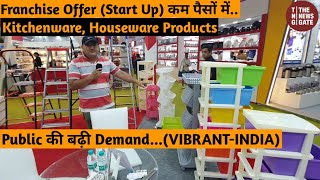 Franchise Offer Biggest Exibition On Kitchenware Home Items Parasnath Ladder Vibrant India Expo [upl. by Oglesby]