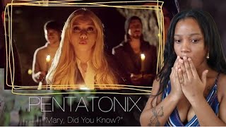 Pentatonix  Mary Did You Know Official Video Reaction [upl. by Elimaj27]