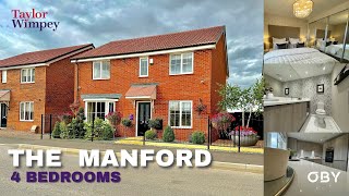 Tour Taylor Wimpey’s The Manford an exclusive 4 Bedroom Home  Bingham Gate [upl. by Aoht689]