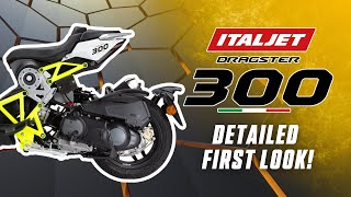 In Focus The New Italjet Dragster 300 Exclusive FirstEver Detailed Visual Breakdown [upl. by Ekim280]