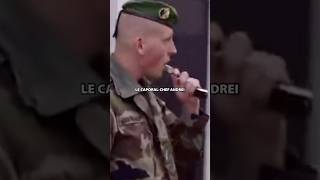 LÉGION CAPORAL CHEF ANDREI  armeefrancaise legionetrangere militaire forcesspeciales armee [upl. by Ahcsas]