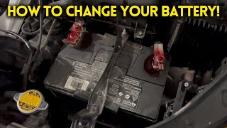 How To Change Battery In A 2004 Lexus RX330 [upl. by Bathesda]