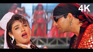 Tu Cheez Badi Hai Mast Mast  Mohra SUPERHIT SONG IN 4K  Raveena Tandon amp Akshay Kumar  Paresh [upl. by Armmat905]