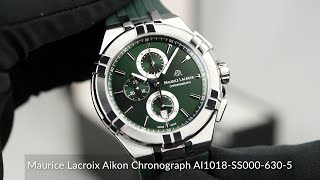 Maurice Lacroix Aikon Chronograph AI1018SS0006305 [upl. by Ankney]