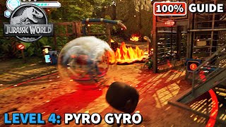 Funko Fusion  Pyro Gyro 100 Guide Jurassic World  All Collectibles [upl. by Noroj]