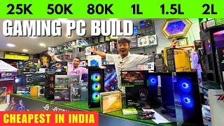 Gaming PC Build 25k to 2 Lakh Nehru Place 2024  Every Budget Gaming PC Build [upl. by Eeliab]