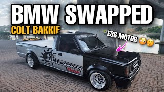 BMW MULTI VALVE SWAP COLT BAKKIE  THAT SOUND [upl. by Ettennan]