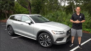 Is the 2024 Volvo V60 Cross Country a BETTER wagon than an Audi A6 Allroad [upl. by Saunderson702]