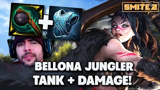 Testem essa build na BELLONA JUNGLER Bate e tanka DEMAIS▸ SMITE 2 Ranked Conquista [upl. by Rasure]