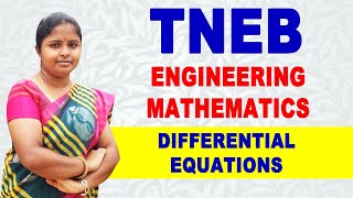 TNEB  Engineering Maths  Differential Equations  Previous Year Question Paper Class in Tamil [upl. by Ahsiaa511]