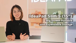 Official Review on IdeaPad Slim 5 15” Big Screen Portable and Expandable Storage [upl. by Sinoda]