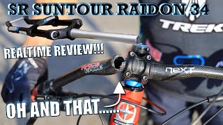 SR Suntour Raidon REALTIME REVIEW plus the WOLFTICK RATING [upl. by Ita]