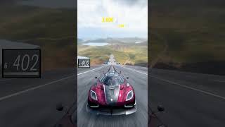 KOENIGSEGG AGERA RS  FORZA HORIZON 5  shorts automobile dragraceforzaplaystationforzahorizon5 [upl. by Ecirbaf]