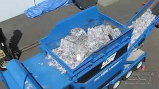 Aluminium Shredding Baled UBCs P [upl. by Ahsiaa]