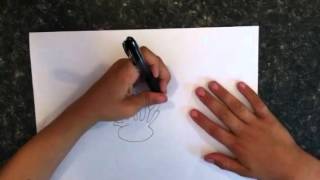 How to draw a sea anemone [upl. by Arorua]