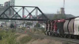 Railfanning in Moose Jaw [upl. by Metabel]