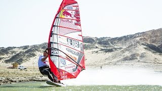 High speed windsurfing in Namibia w Björn Dunkerbeck [upl. by Caddaric]