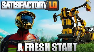 Starting The PERFECT Satisfactory 10 Run Lets Play Ep1 [upl. by Rosie]