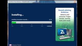 ZoneAlarm Free Antivirus  Firewall 102047000 [upl. by Elbag]