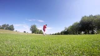 Sam Scarman Driver Swing Slow Mo [upl. by Noonberg]