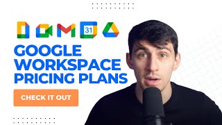 Google Workspace Pricing Plans [upl. by Yentterb]